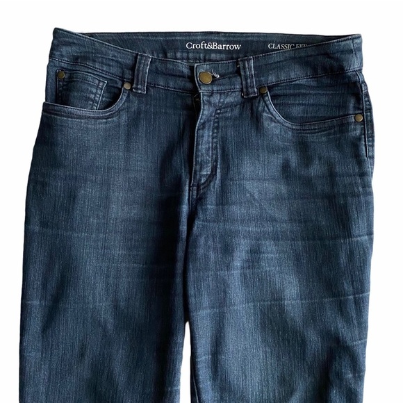 Croft & Barrow Capris Jeans Stretch Size 6 - Picture 3 of 6